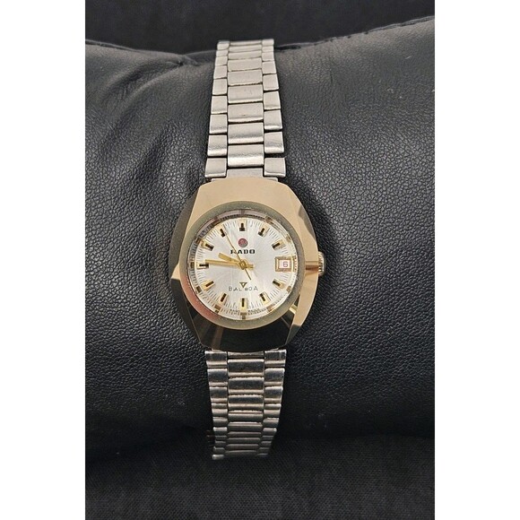 Rado Accessories - Rado Balboa AUTOMATIC Watch 26mm Women's Silver & Gold Tone, Stainless band